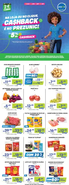 Pré-Visualização do folheto "Prezunic ofertas" da loja Prezunic válido a partir de 22/09/2026