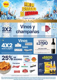 Vista previa del folleto de la tienda Vea válido desde el 17/07/2026 