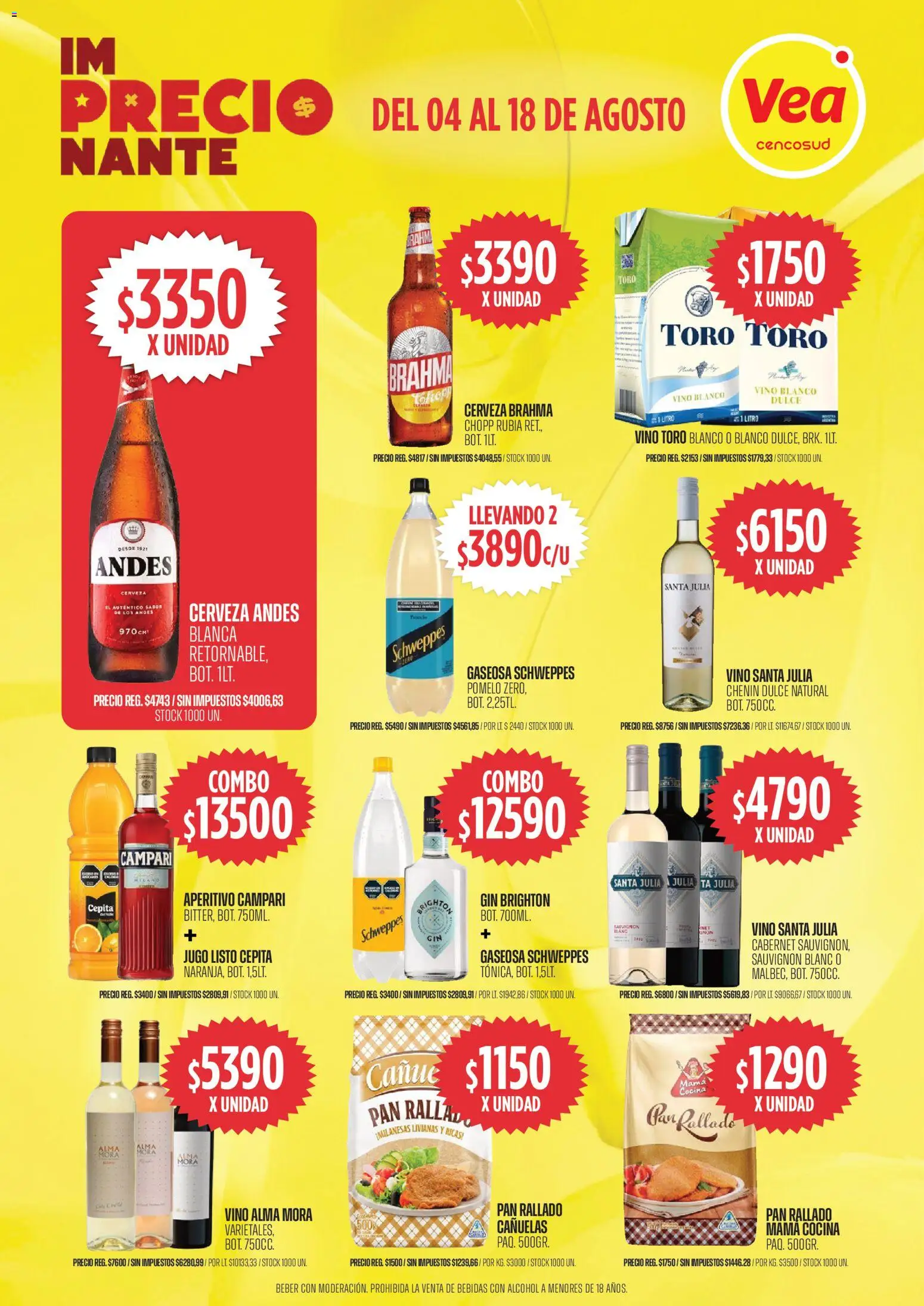Vista previa del folleto de la tienda Vea válido desde el 04/08/2026 