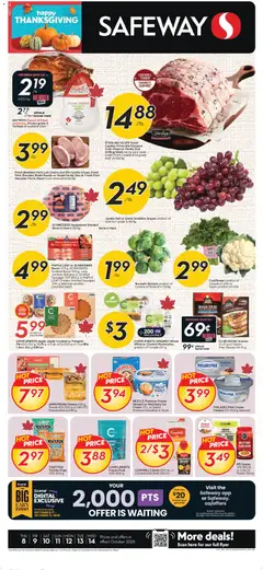 Preview of leaflet Safeway weekly flyer / circulaire from shop Safeway is valid from Oct 08, 2026