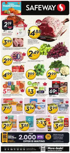Preview of leaflet Safeway weekly flyer / circulaire from shop Safeway is valid from Oct 08, 2026