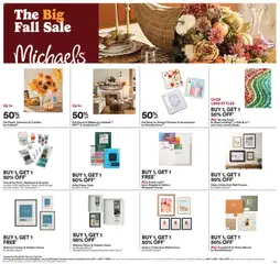 Preview of leaflet Michaels weekly flyer / circulaire from shop Michaels is valid from Aug 28, 2026