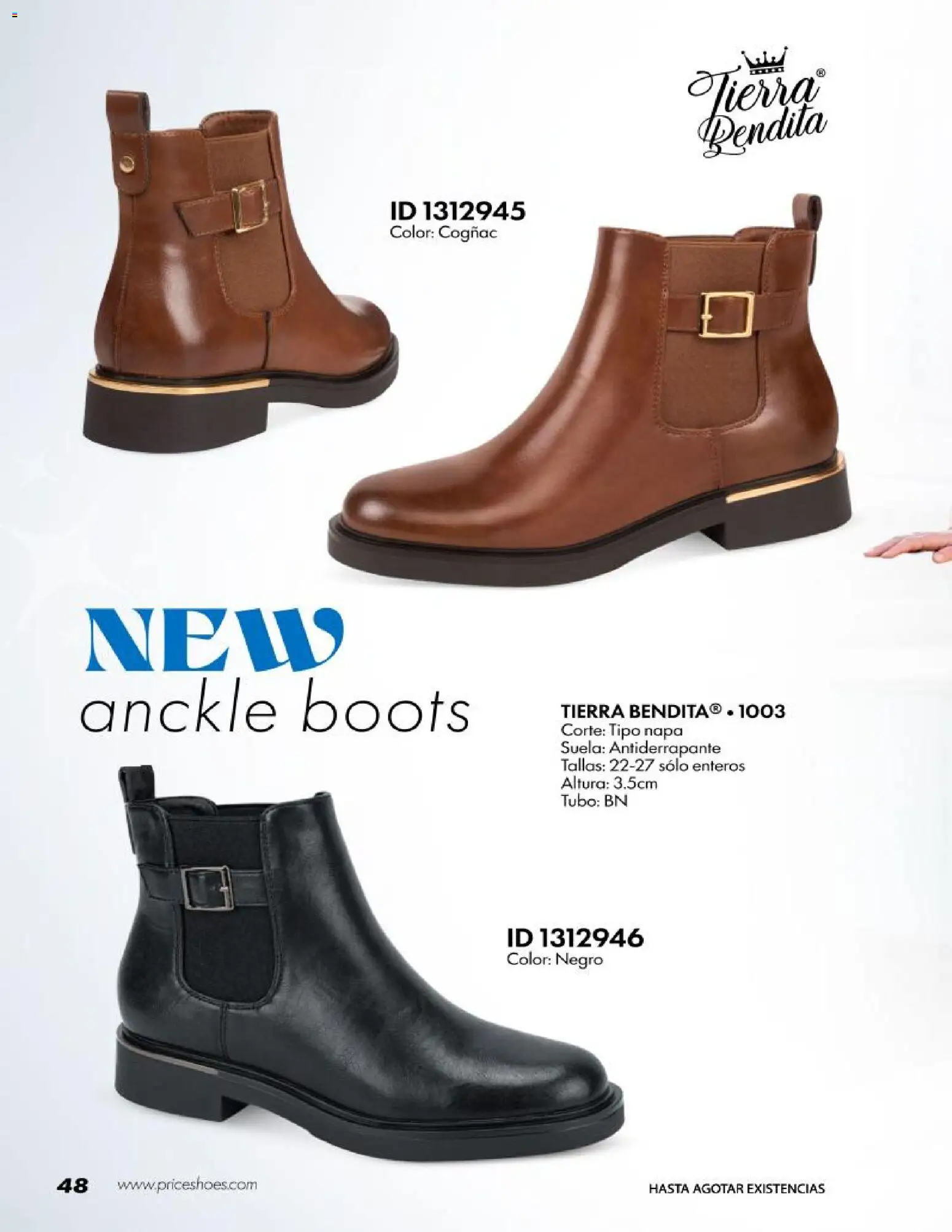 Vista previa las ofertas de la tienda Price Shoes - Price Shoes catálogo Botines Basicos desde el 20/10/2026 