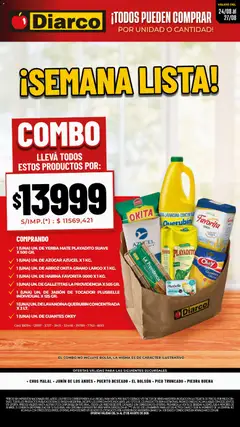 Vista previa del folleto de la tienda Diarco válido desde el 24/08/2026 
