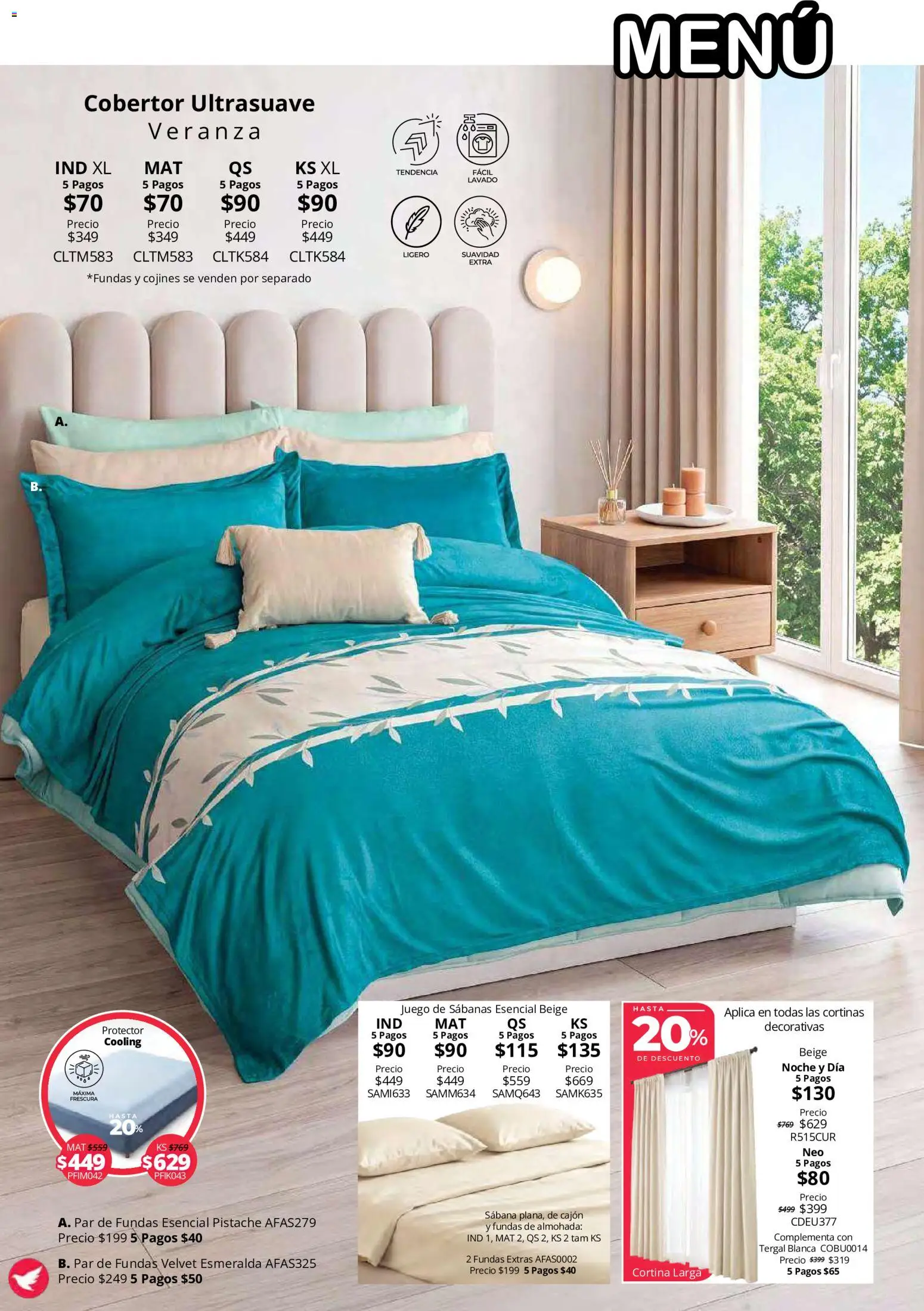 Vista previa las ofertas de la tienda Colchas Concord - Colchas Concord catálogo Colección Cobertor Calor de Hogar desde el 15/10/2026 