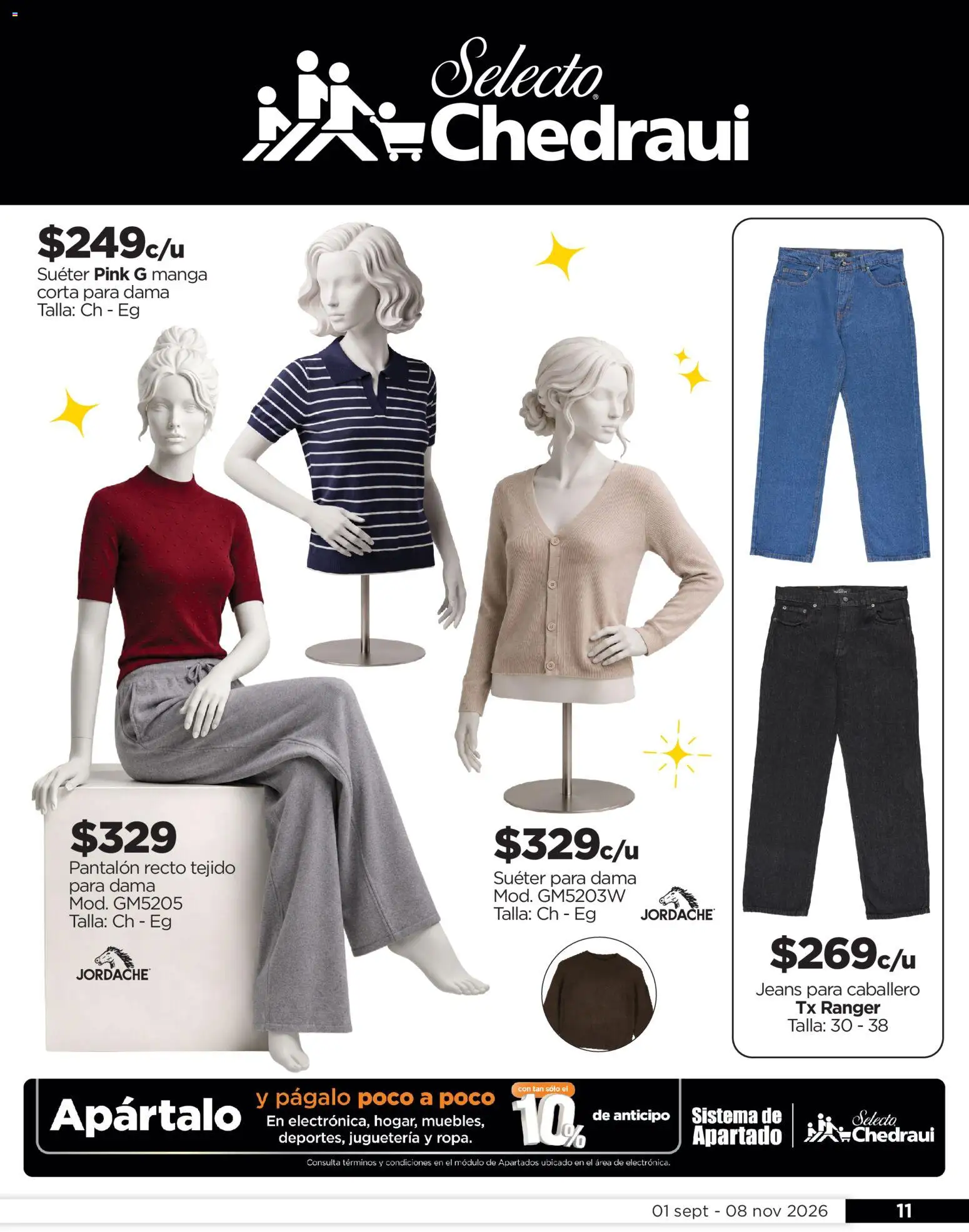 Vista previa las ofertas de la tienda Chedraui - Chedraui Apártalo así de fácil y cumple tus deseos desde el 01/09/2026 