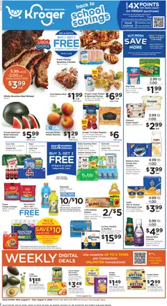 Ad Preview of Kroger Kroger Weekly Ad from 08/05/2026