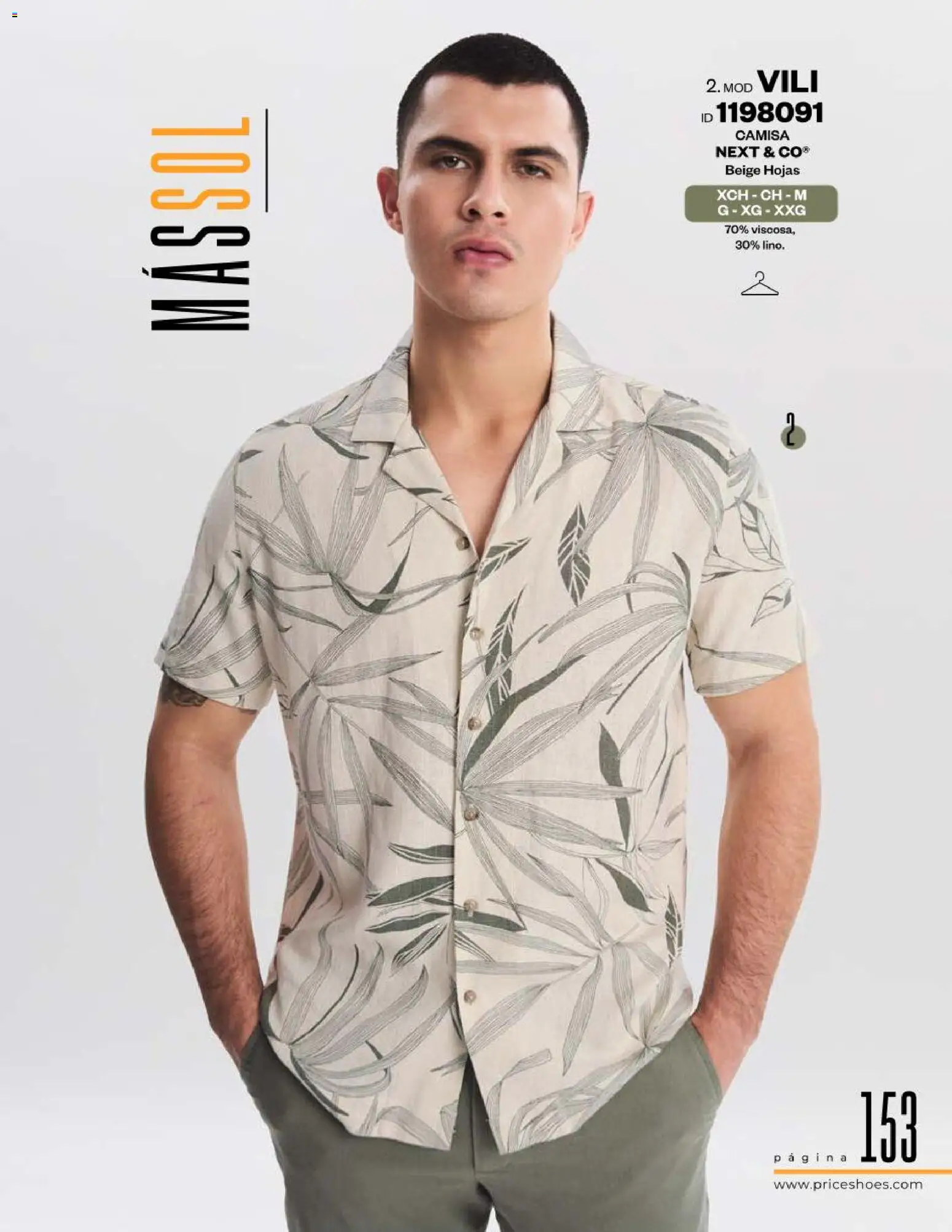 Vista previa las ofertas de la tienda Price Shoes - Catálogo Playa desde el 13/02/2026 - Camisa