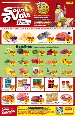 Pré-Visualização do folheto "Supermercados São Vicente - Ofertas da semana" da loja Supermercados São Vicente válido a partir de 28/07/2026