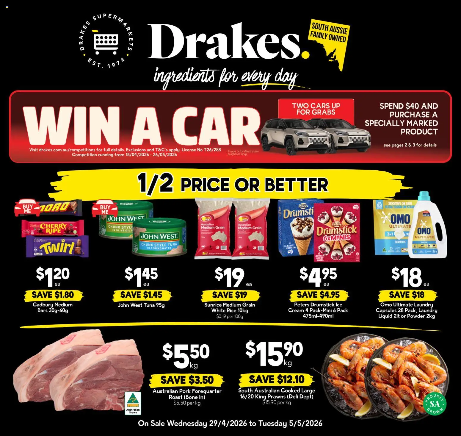 Preview of catalogue Drakes catalogue SA from shop Drakes valid 29/04/2026
