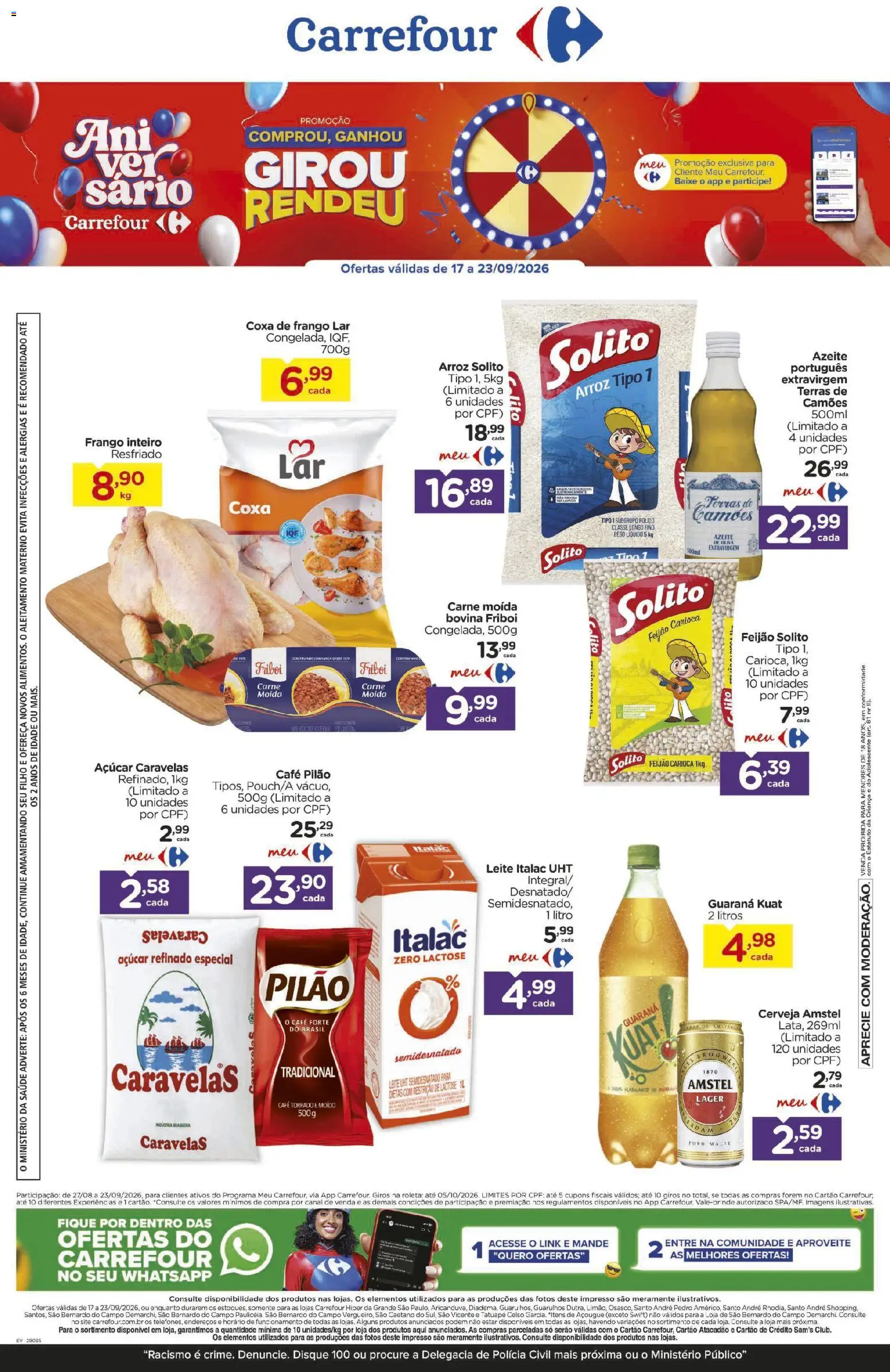 Pré-Visualização do folheto "Carrefour ofertas Semanal" da loja Carrefour válido a partir de 17/09/2026