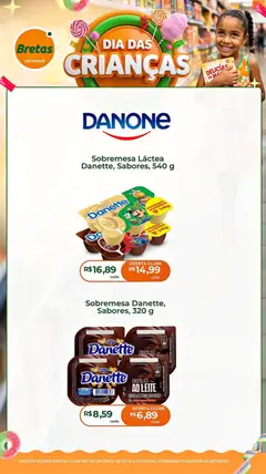 Pré-Visualização do folheto "Bretas ofertas Dia das Crianças" da loja Bretas válido a partir de 10/10/2026