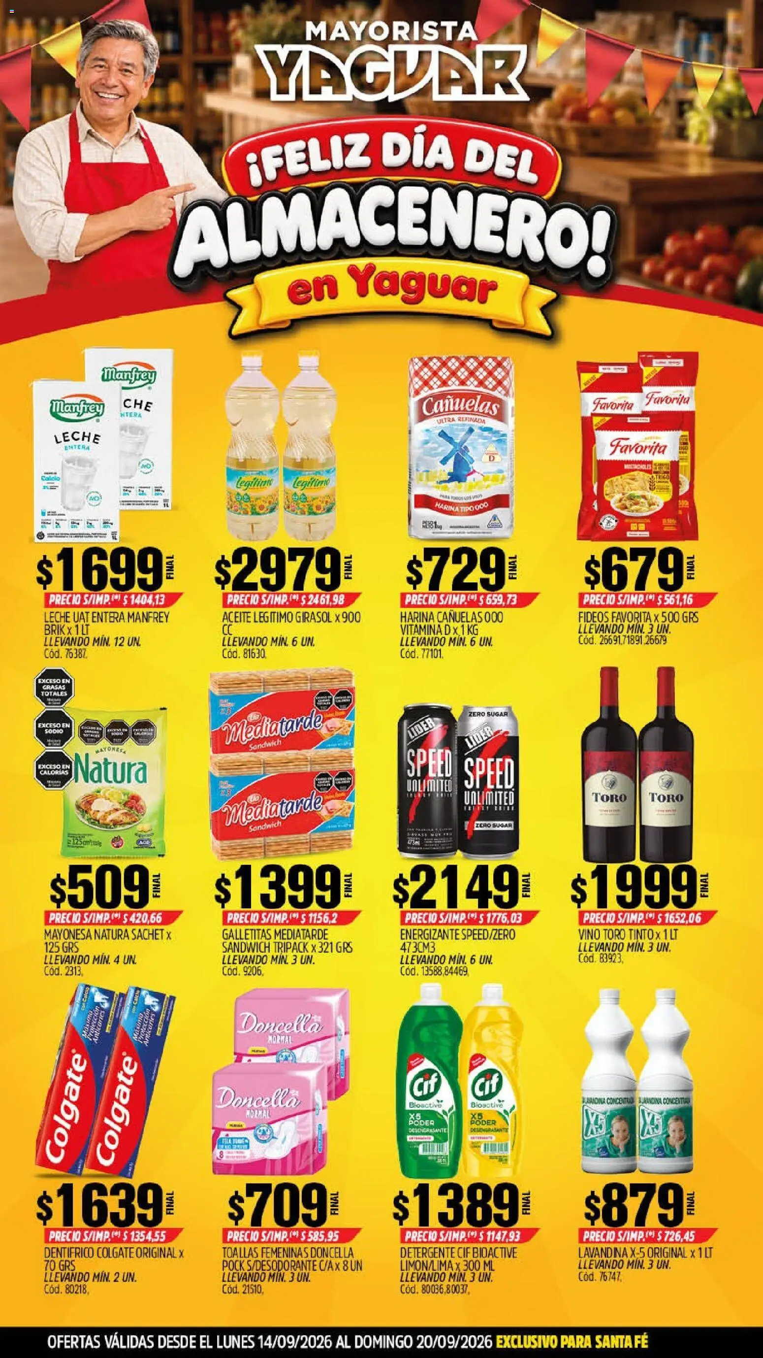 Vista previa del folleto de la tienda Yaguar válido desde el 14/09/2026 
