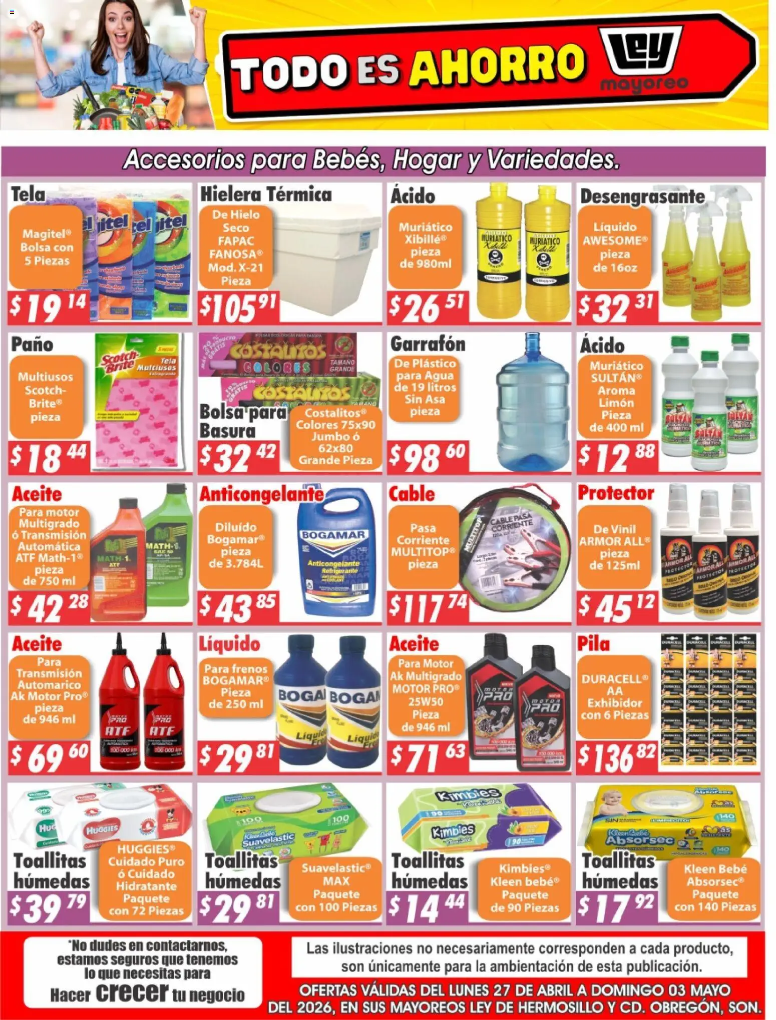 Vista previa las ofertas de la tienda Casa Ley - Casa Ley folleto Hermosillo desde el 27/04/2026 