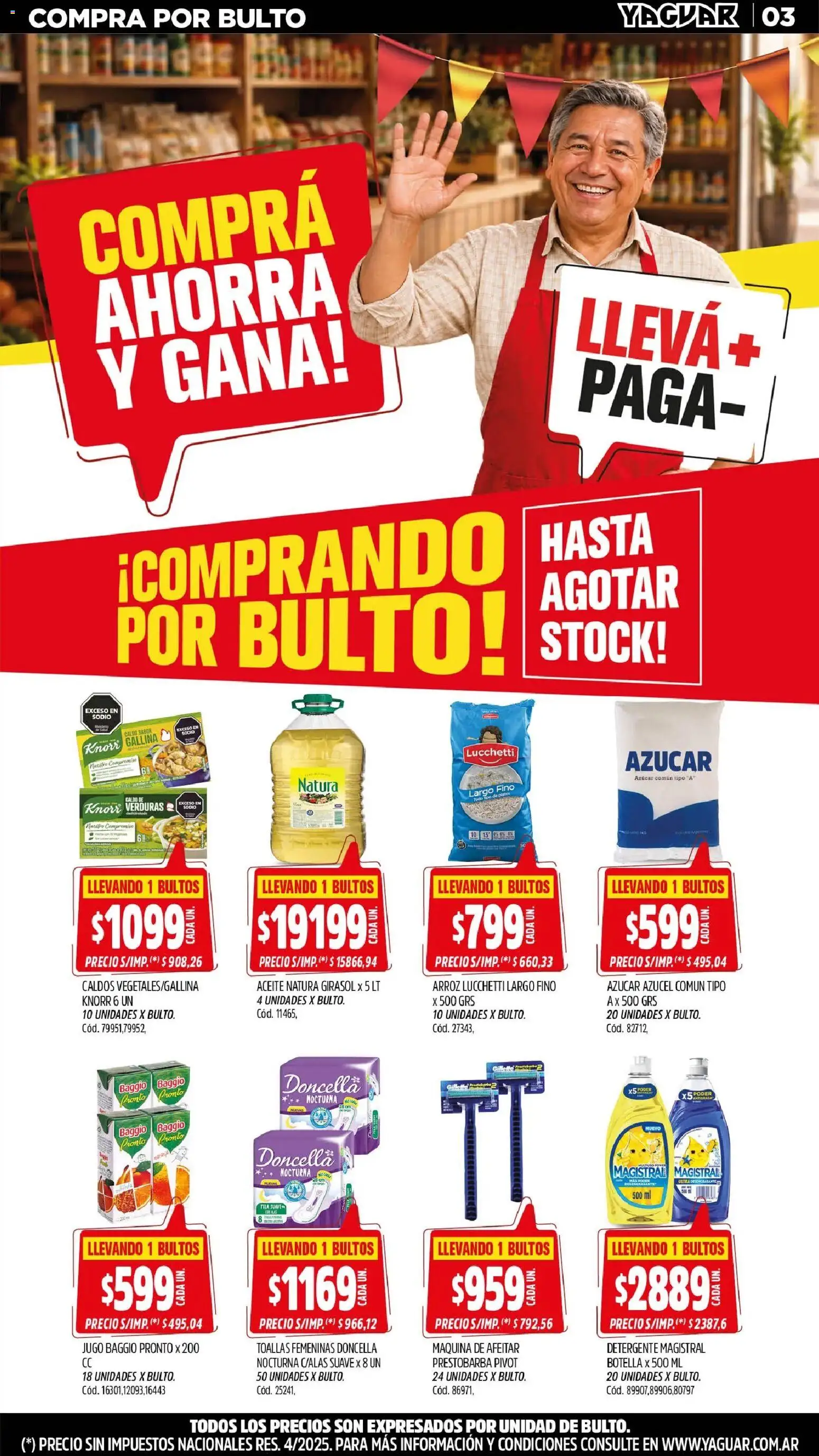 Vista previa del folleto de la tienda Yaguar válido desde el 31/08/2026 