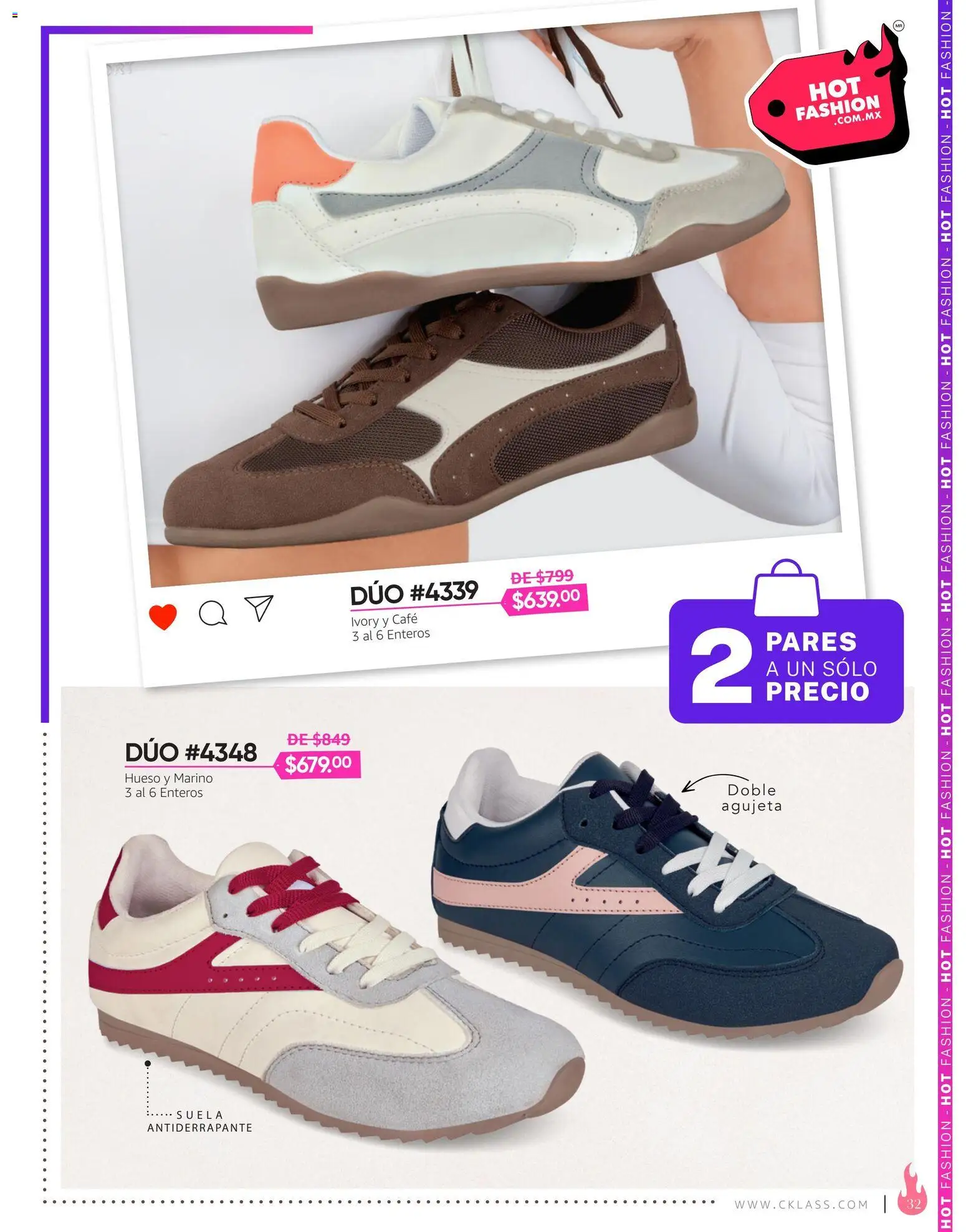 Vista previa las ofertas de la tienda Cklass - Cklass catálogo Hot Fashion Calzado desde el 03/08/2026 