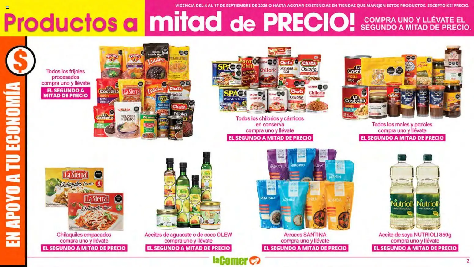 Vista previa las ofertas de la tienda La Comer - La Comer folleto desde el 04/09/2026 