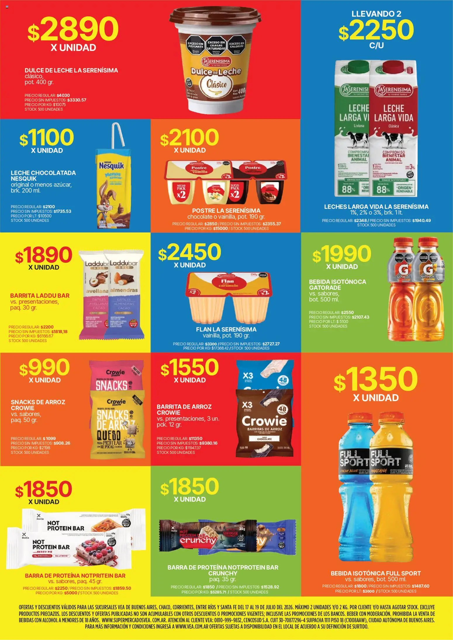 Vista previa del folleto de la tienda Vea válido desde el 17/07/2026 