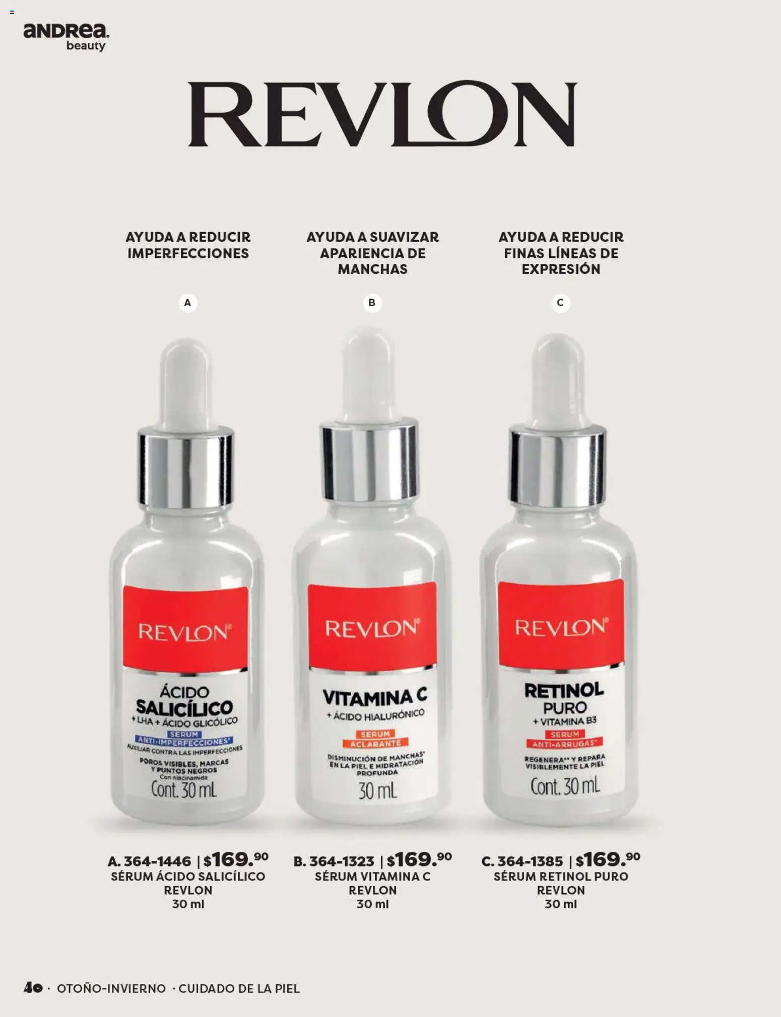 Vista previa las ofertas de la tienda Andrea - Andrea catálogo Beauty desde el 23/08/2026 