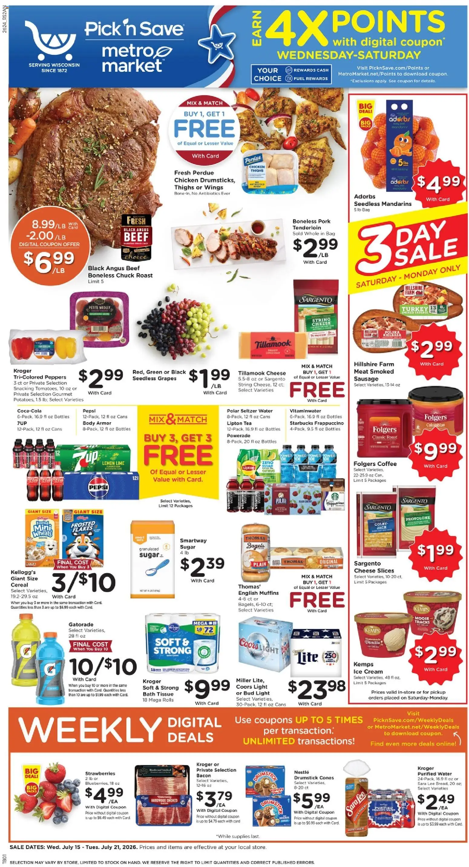 Ad Preview of Pick ‘n Save Pick ‘n Save Weekly Ad from 07/15/2026