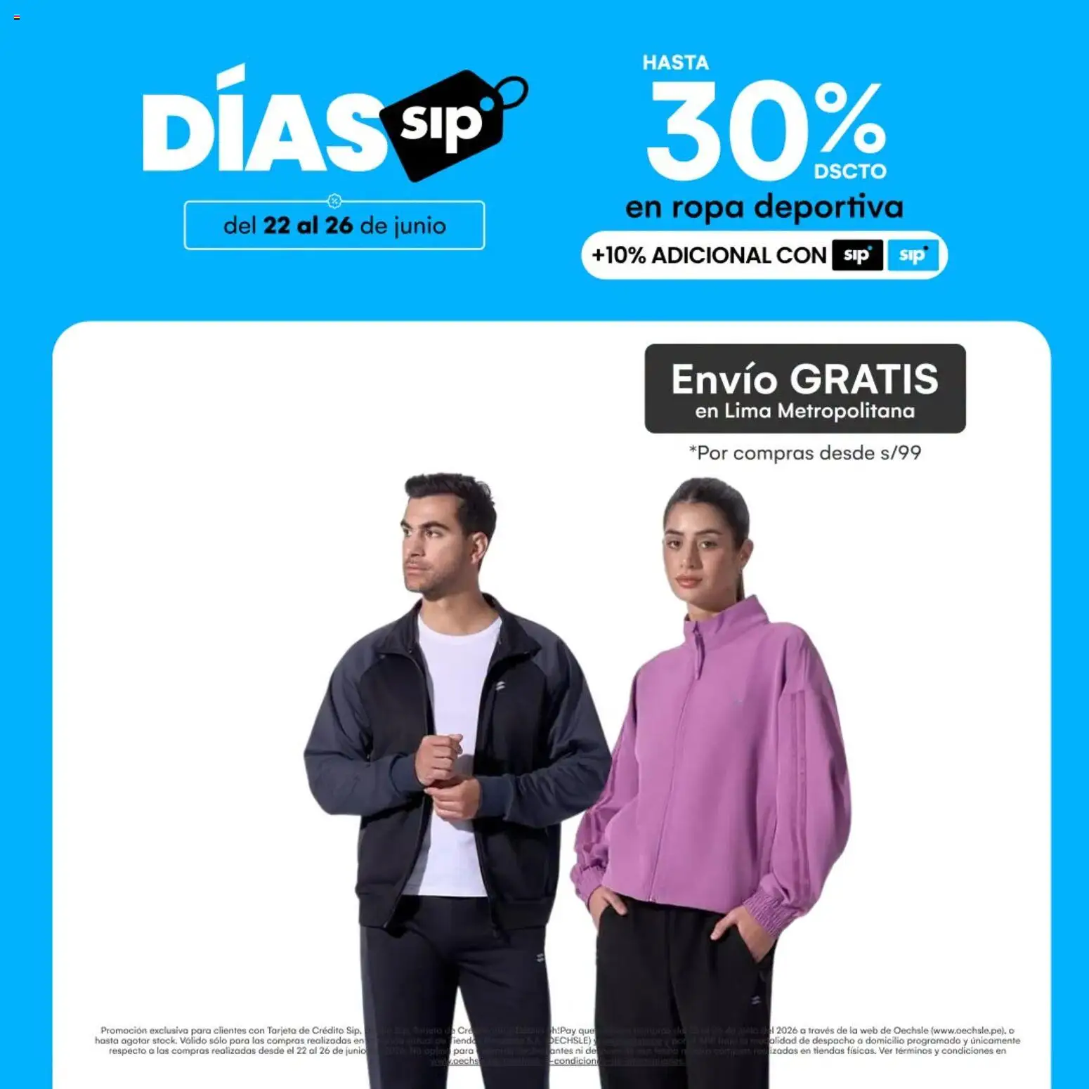 Vista previa de Catálogo Oechsle - Días Sip II de la tienda Oechsle válido desde 22/06/2026 - Lima, Ropa