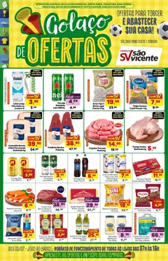 Pré-Visualização do folheto "Supermercados São Vicente - Ofertas da semana" da loja Supermercados São Vicente válido a partir de 03/07/2026