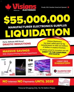Preview of leaflet Visions weekly flyer / circulaire from shop Visions is valid from May 29, 2026