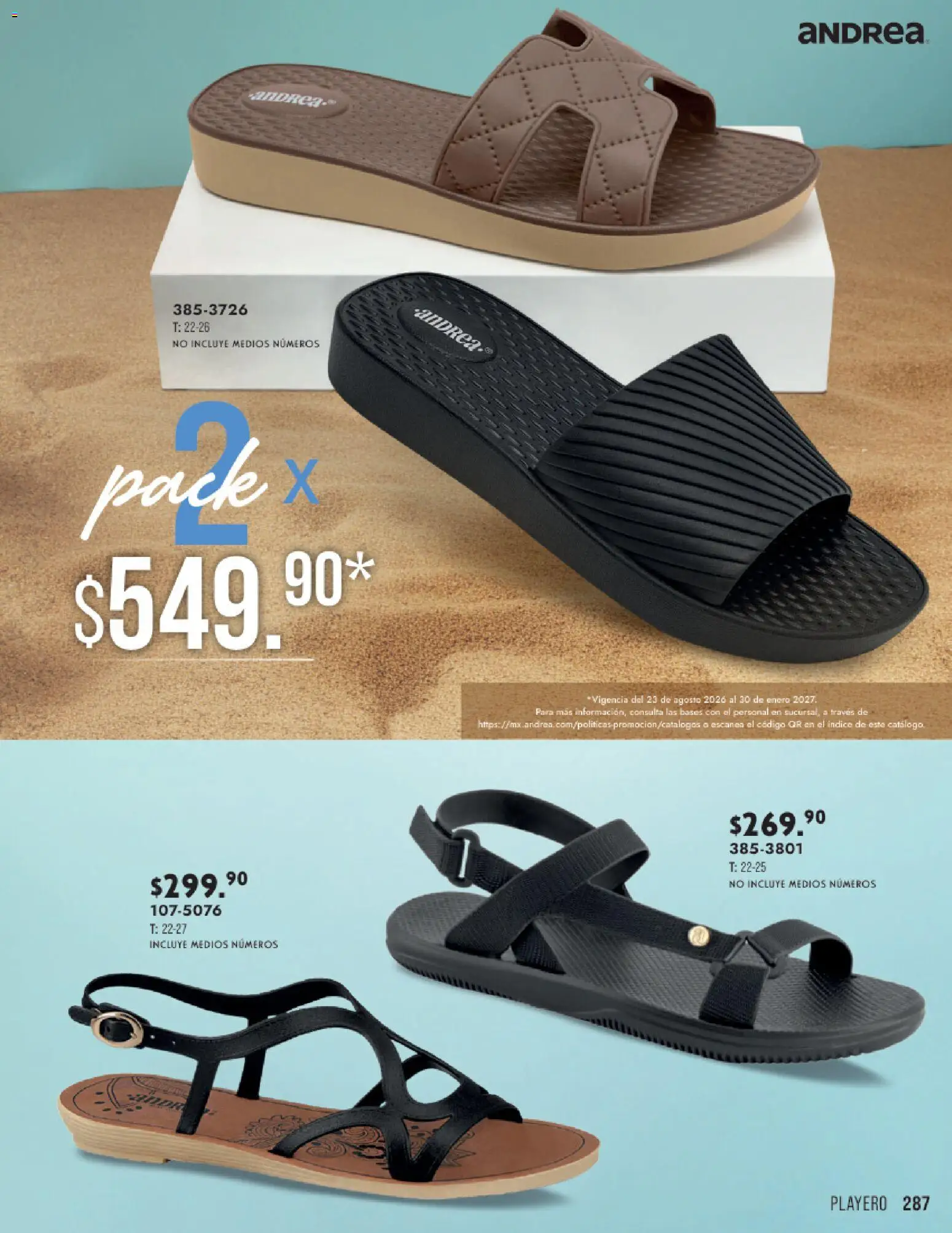 Vista previa las ofertas de la tienda Andrea - Andrea catálogo Otoño Invierno desde el 23/08/2026 