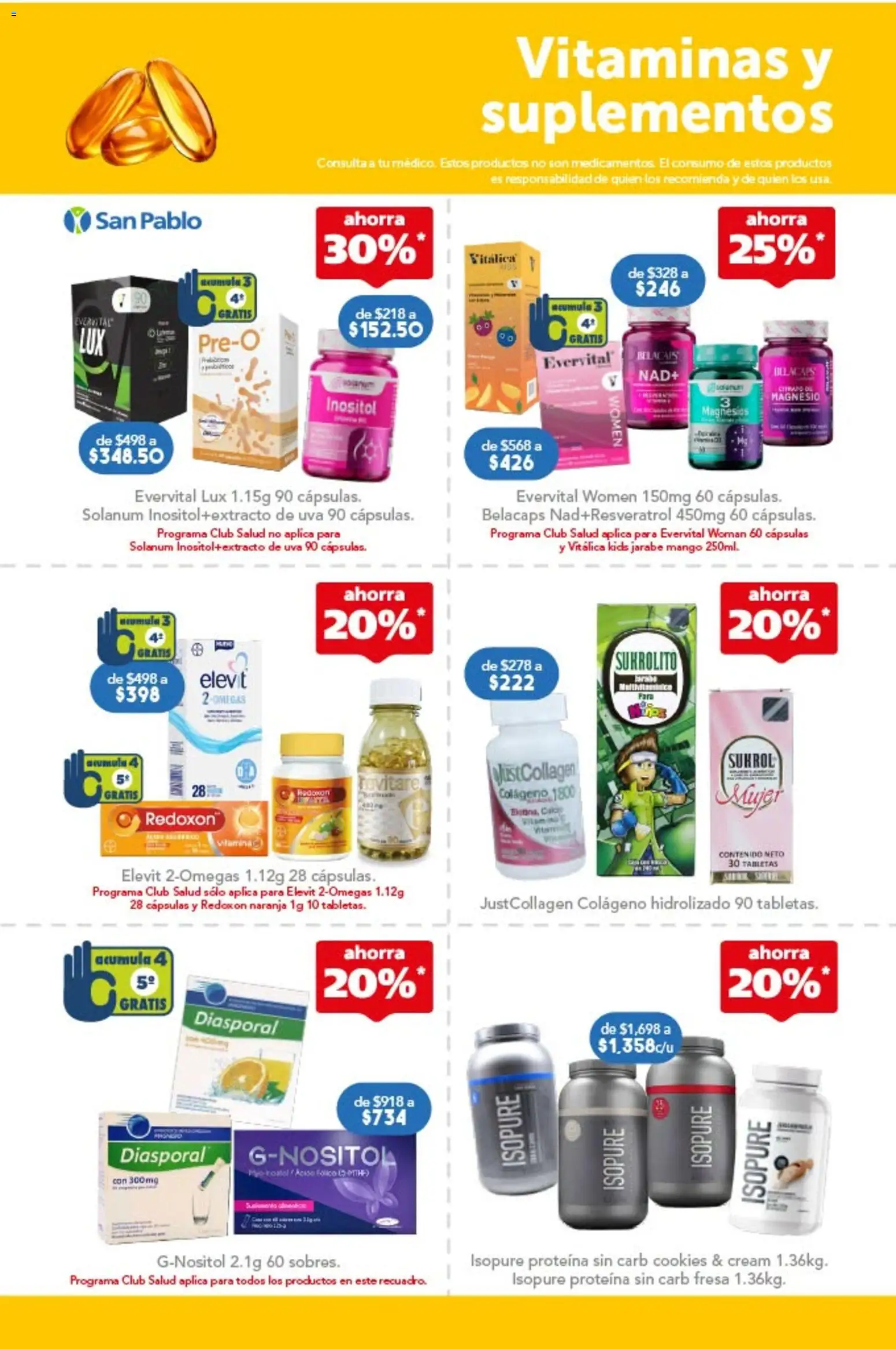 Vista previa las ofertas de la tienda Farmacia San Pablo - Farmacia San Pablo catálogo desde el 04/10/2026 