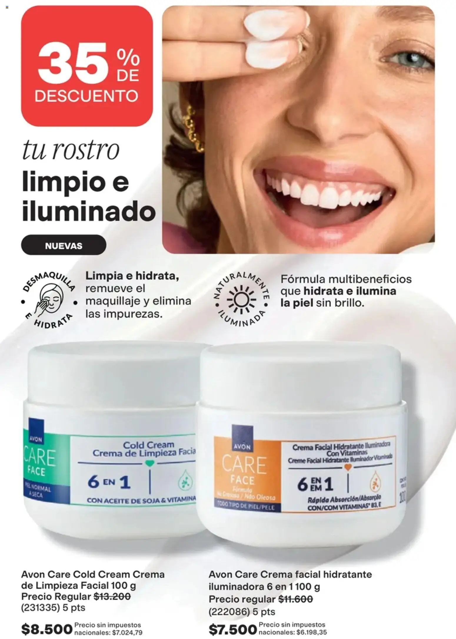 Vista previa del folleto de la tienda Avon válido desde el 01/10/2026 