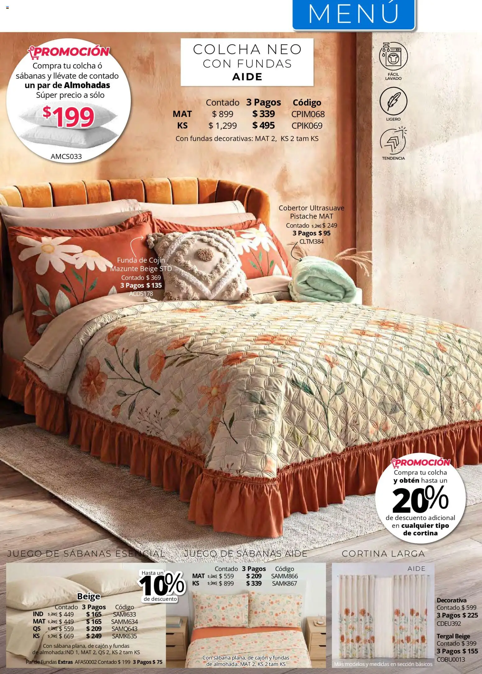 Vista previa las ofertas de la tienda Colchas Concord - Colchas Concord catálogo desde el 01/05/2026 