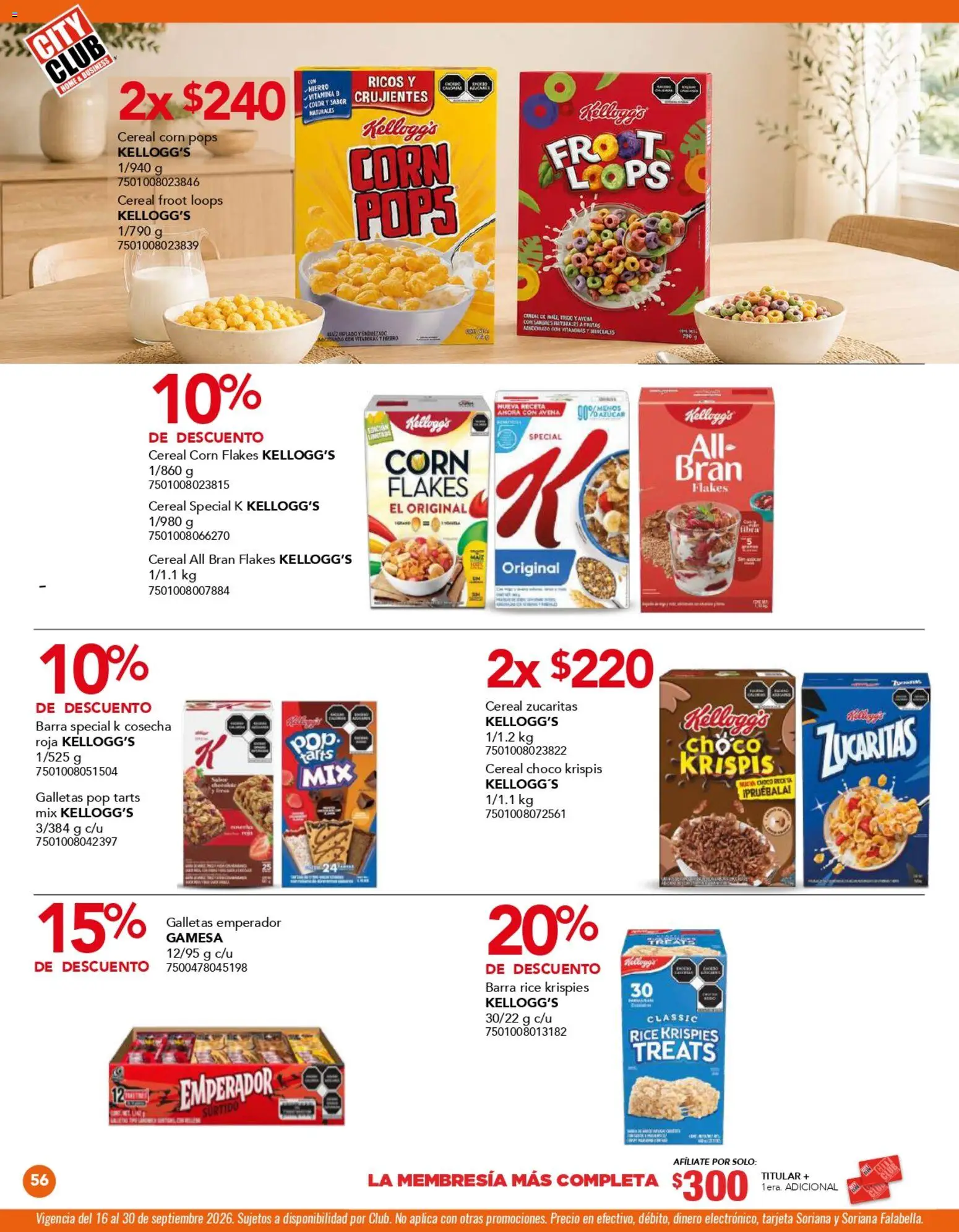 Vista previa las ofertas de la tienda City Club - City Club catálogo desde el 01/09/2026 