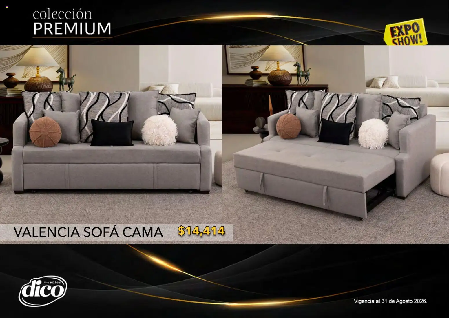 Vista previa las ofertas de la tienda Muebles Dico - Muebles Dico catálogo Colección Premium desde el 01/08/2026 
