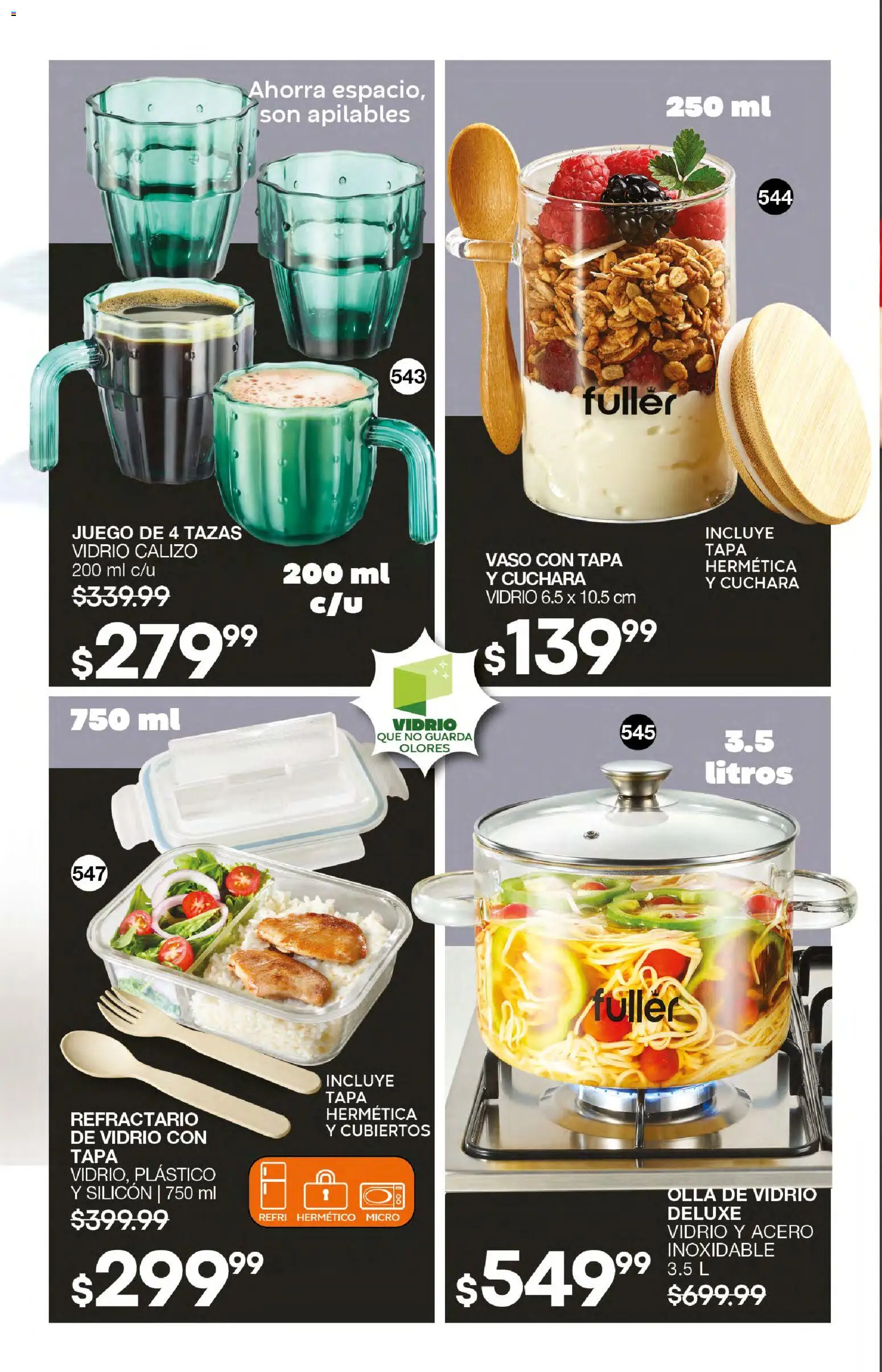Vista previa las ofertas de la tienda Fuller - Campaña 23 2026 desde el 18/02/2026 - Juego, Olla, Cuchara