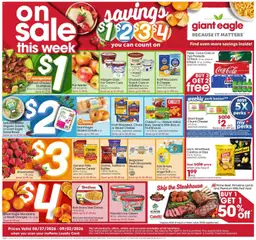 Ad Preview of Giant Eagle Giant Eagle Weekly Ad from 08/27/2026