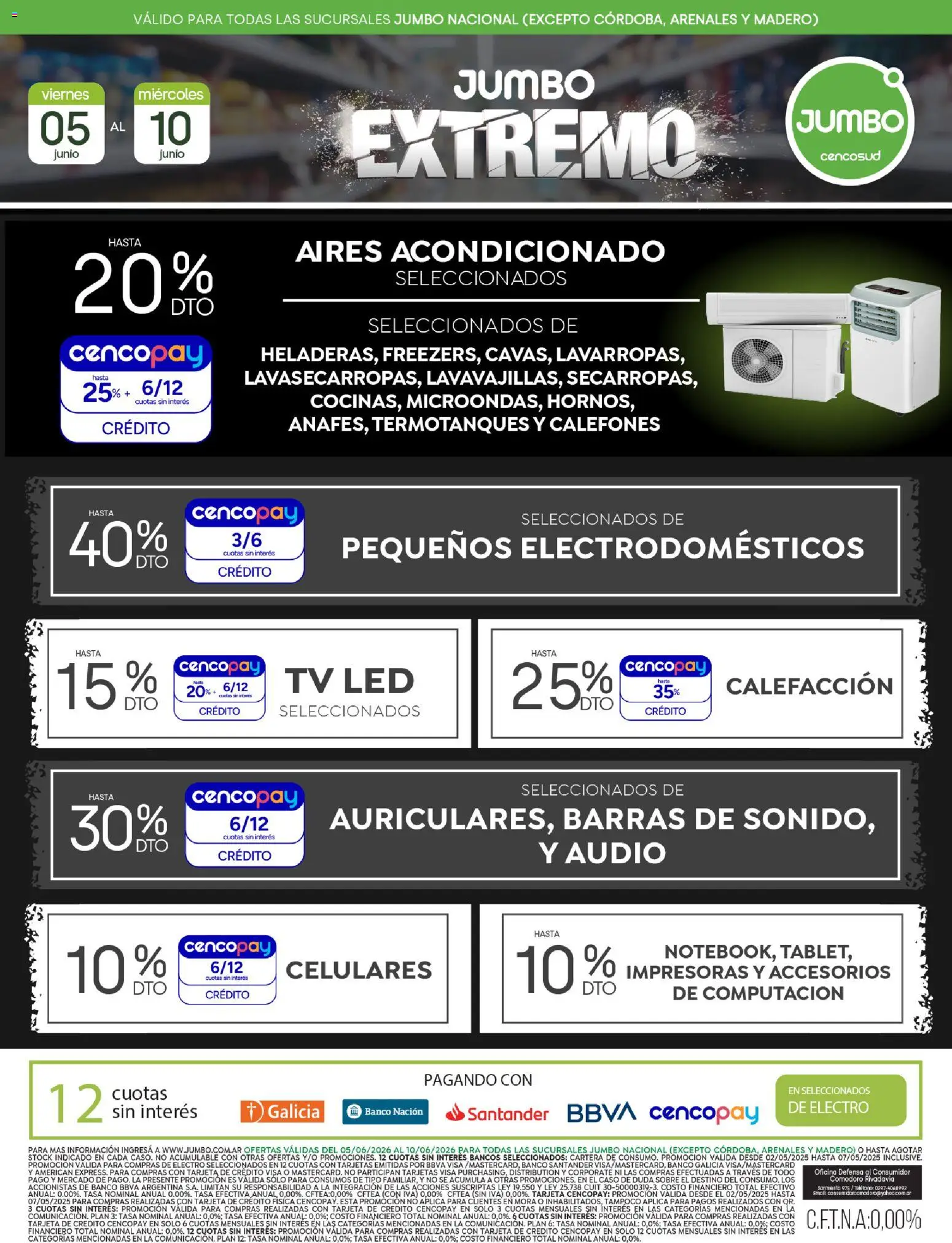 Vista previa del folleto de la tienda Jumbo válido desde el 05/06/2026 - Teléfono, Cartera, Audio, Sobre