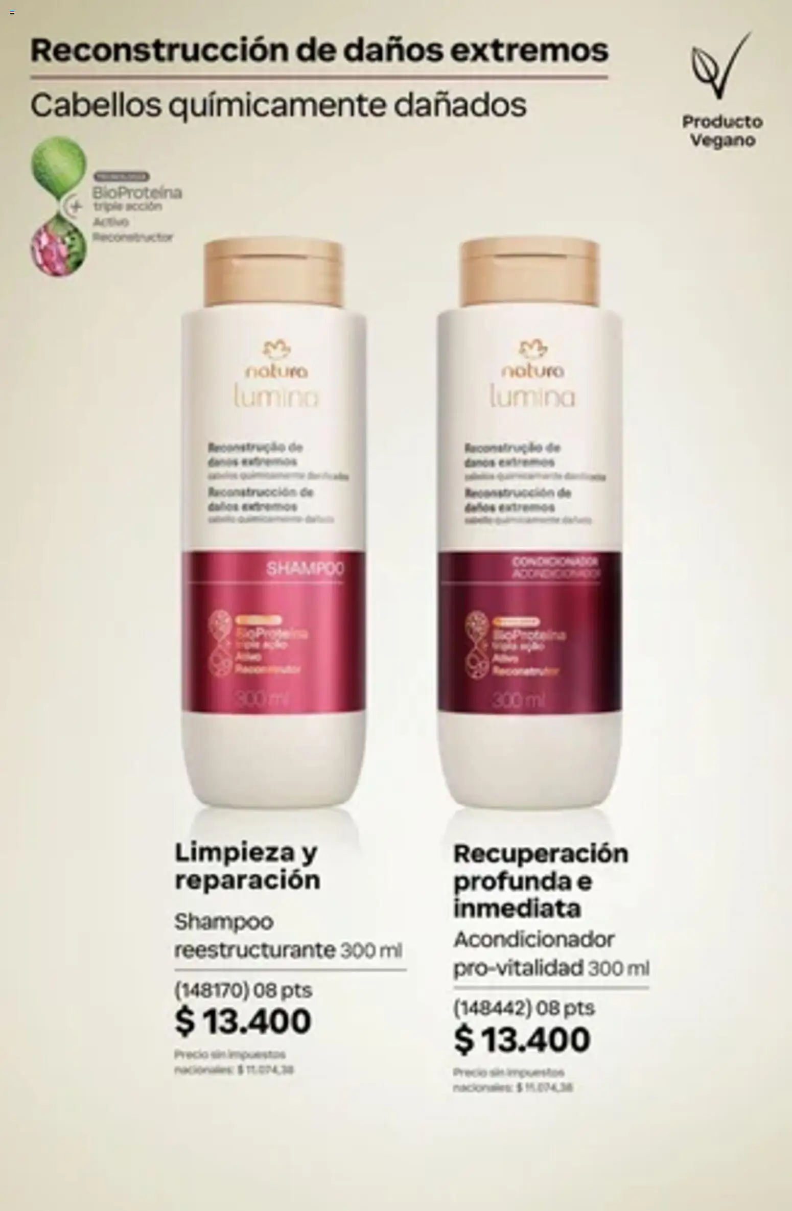 Vista previa del folleto de la tienda Natura válido desde el 01/10/2026 - Shampoo, Acondicionador