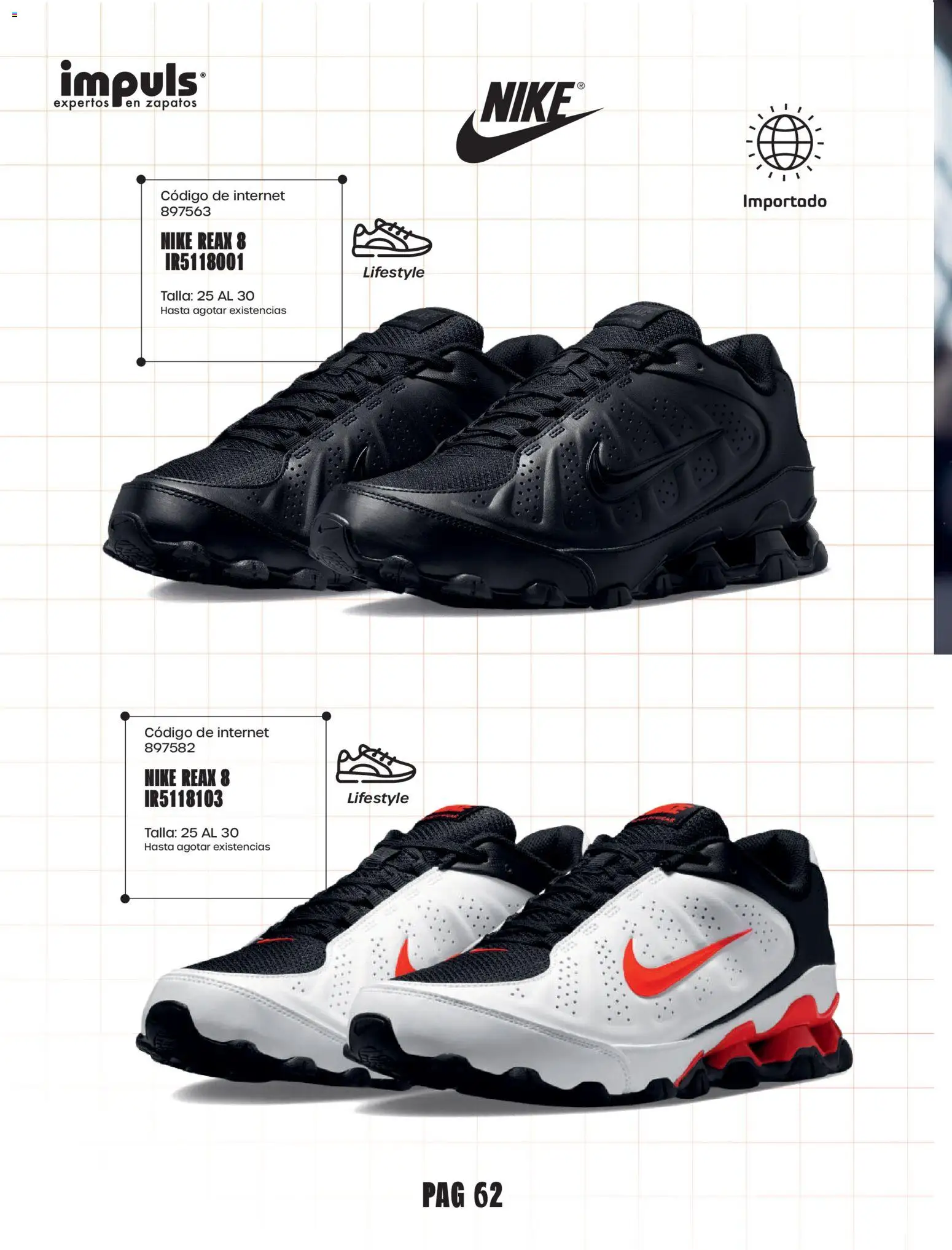 Vista previa las ofertas de la tienda Impuls - Impuls catálogo Urban Sport desde el 01/09/2026 - Zapatos