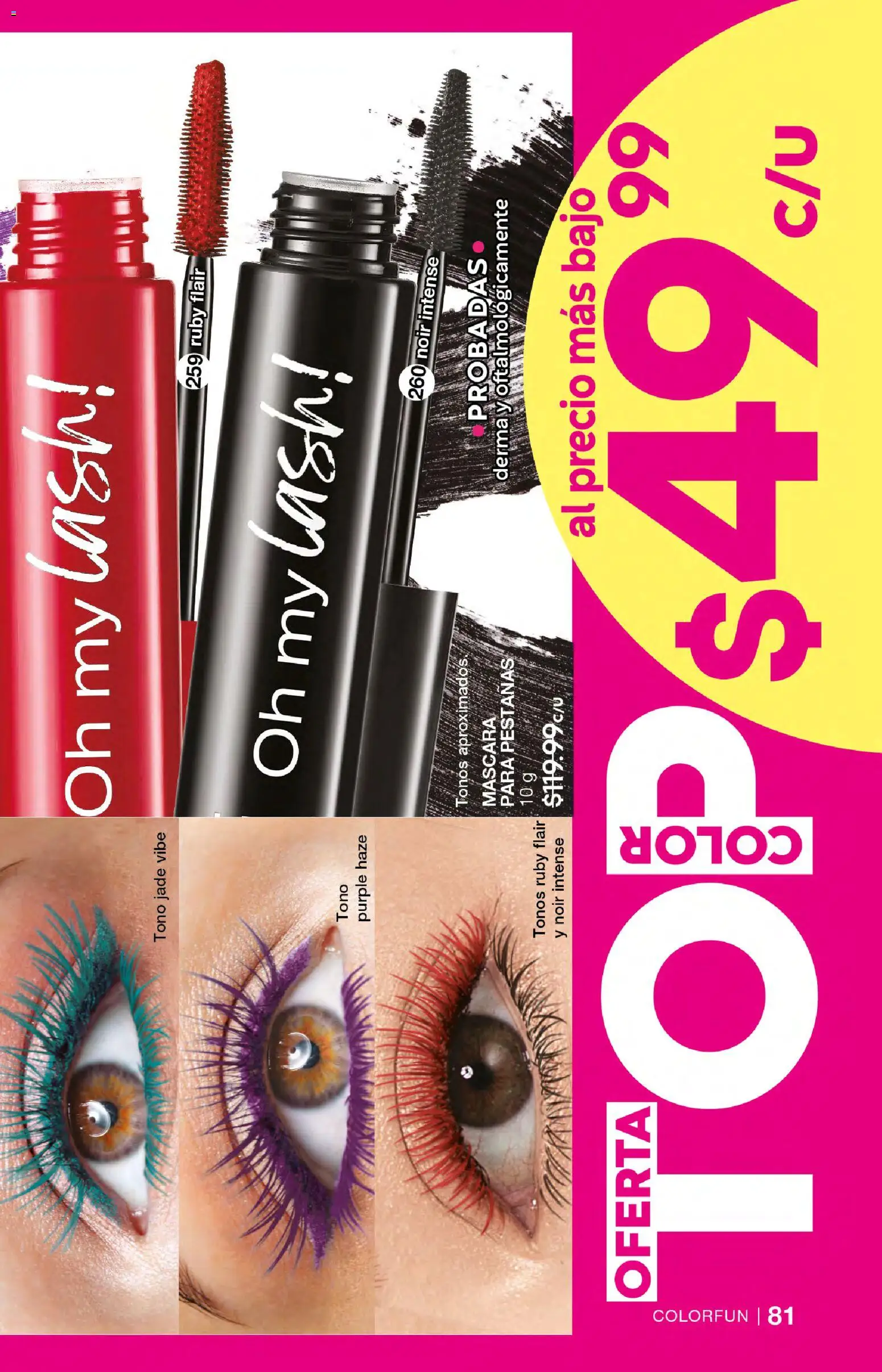 Vista previa las ofertas de la tienda Fuller - Campaña 23 2026 desde el 18/02/2026 - Máscara
