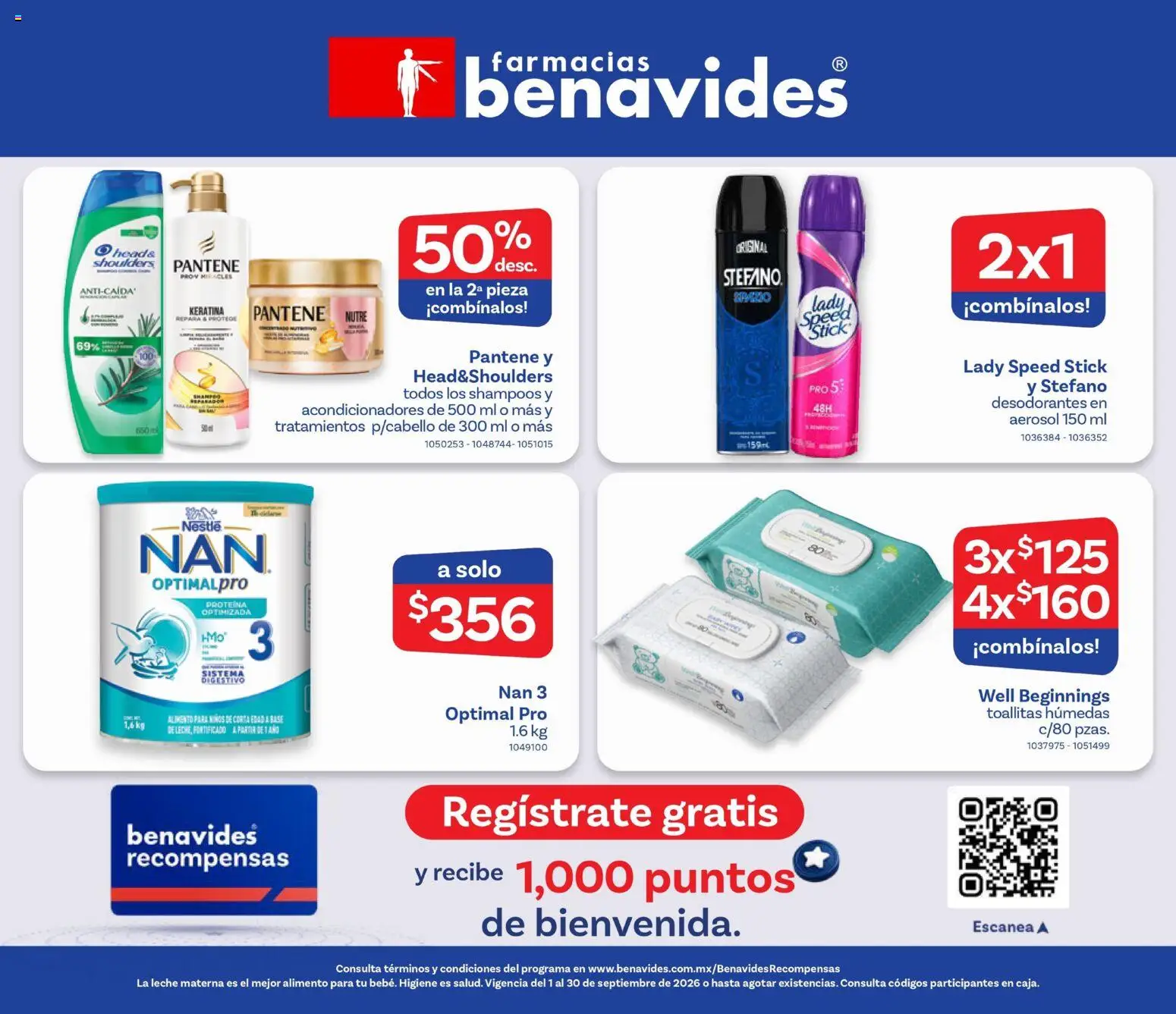 Vista previa las ofertas de la tienda Farmacia Benavides - Farmacia Benavides catálogo desde el 01/09/2026 