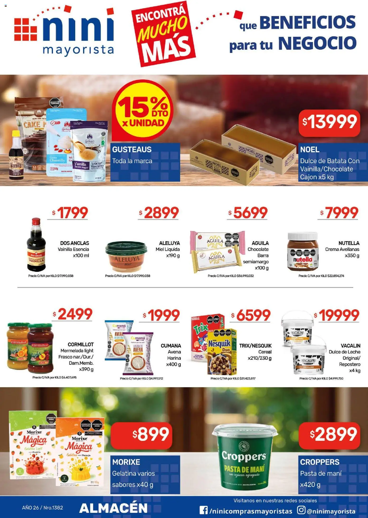 Vista previa del folleto de la tienda NINI Mayorista válido desde el 19/10/2026 