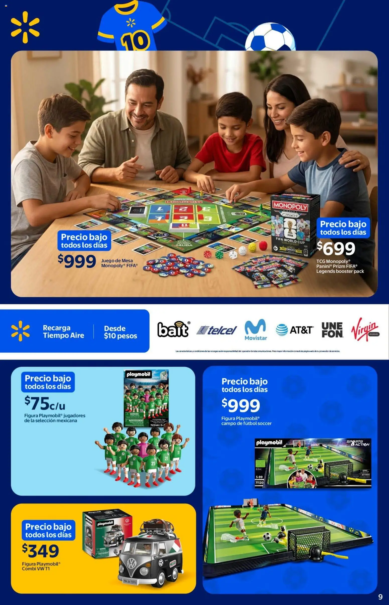 Vista previa las ofertas de la tienda Walmart - Walmart folleto El mejor doblete para papá desde el 11/05/2026 - Juego, Mesa