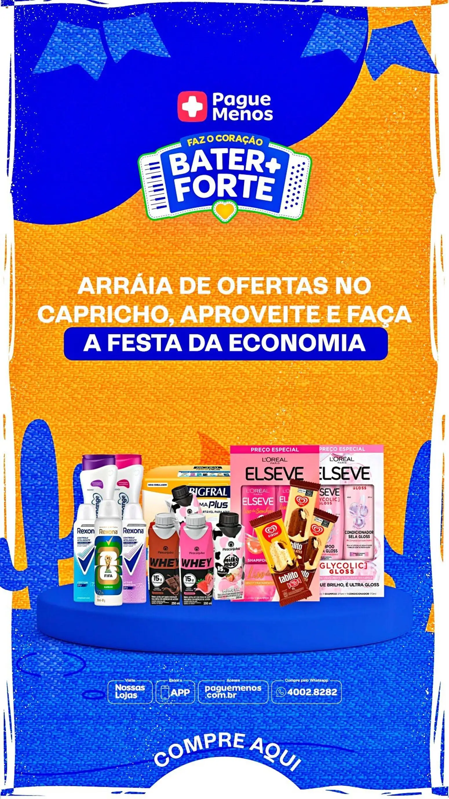 Pré-Visualização do folheto "Pague Menos - Catálogo atual" da loja Pague Menos válido a partir de 15/06/2026