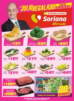 Vista previa las ofertas de la tienda Soriana - Soriana Fin de Semana Mercado: Nuevo León desde el 19/06/2026 