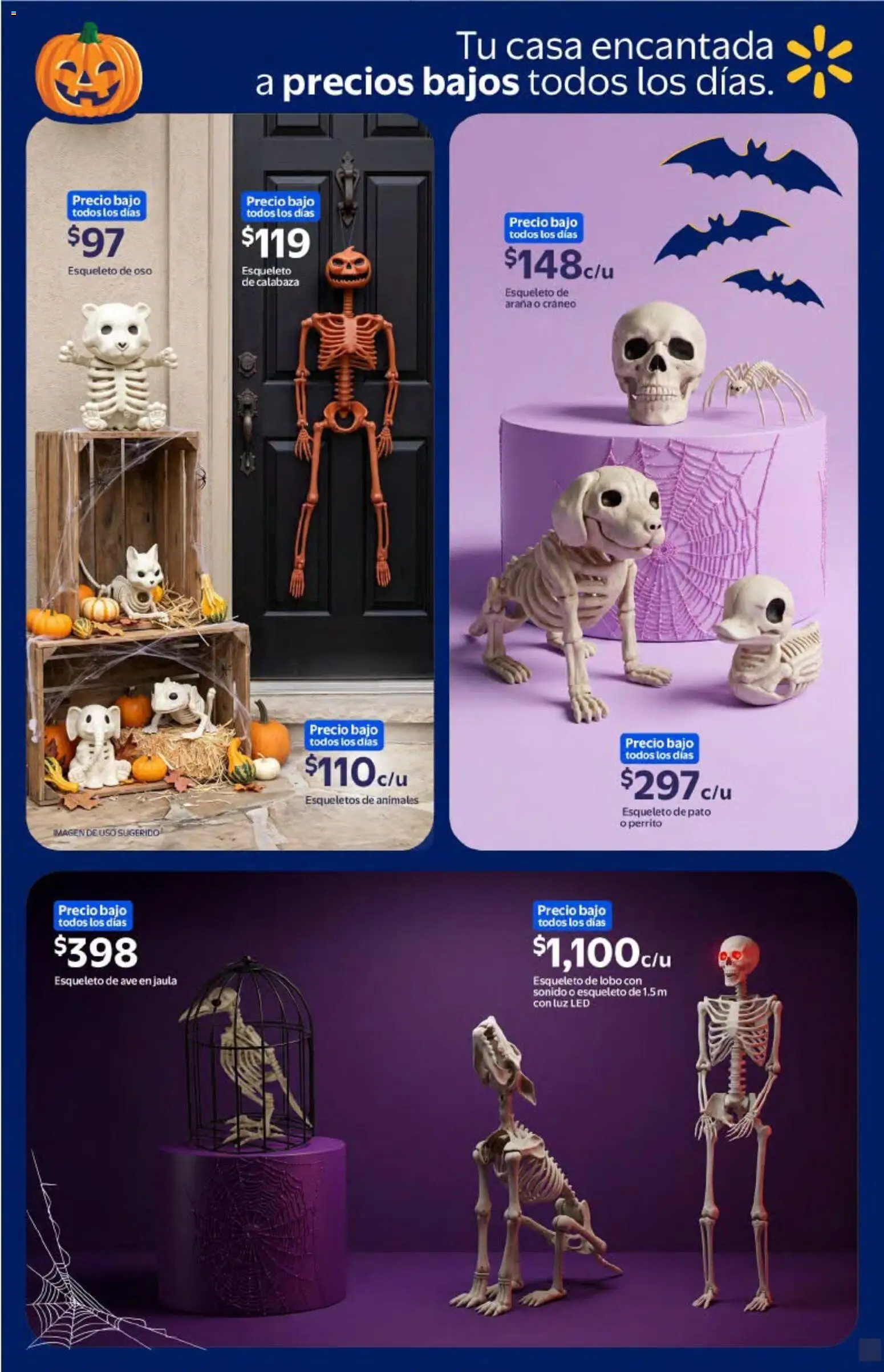 Vista previa las ofertas de la tienda Walmart - Walmart folleto Halloween desde el 01/10/2026 