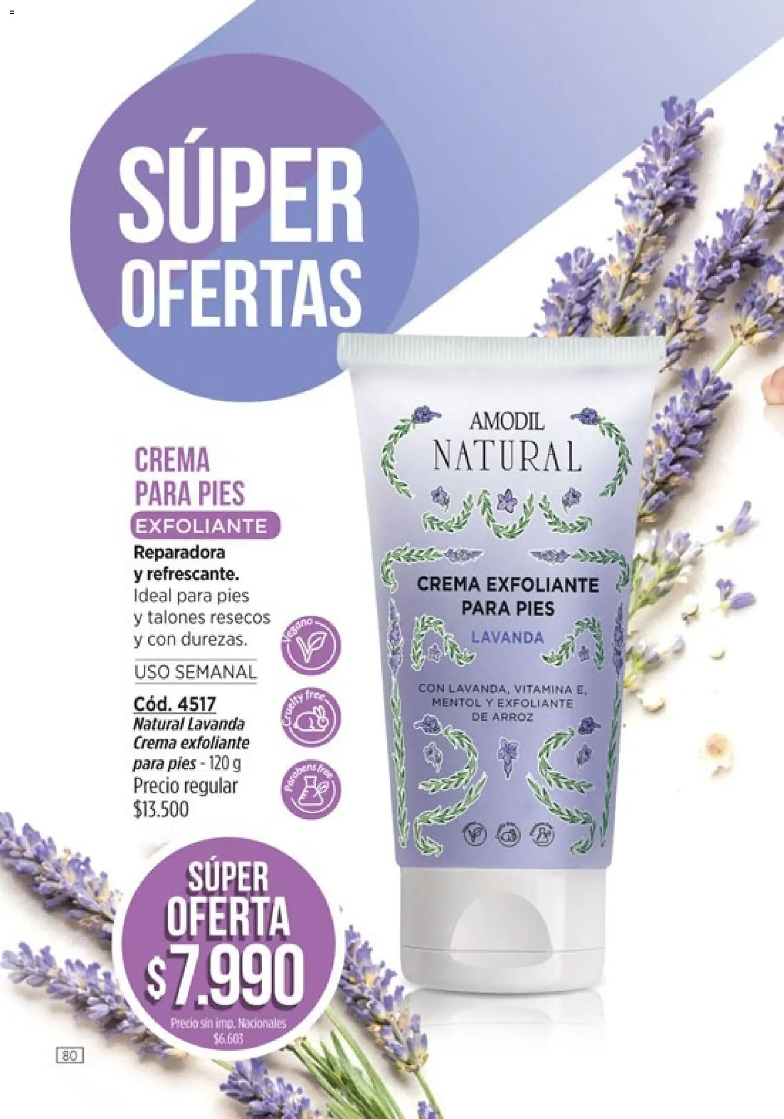 Vista previa del folleto de la tienda Amodil válido desde el 01/10/2026 - Arroz, Crema, Exfoliante