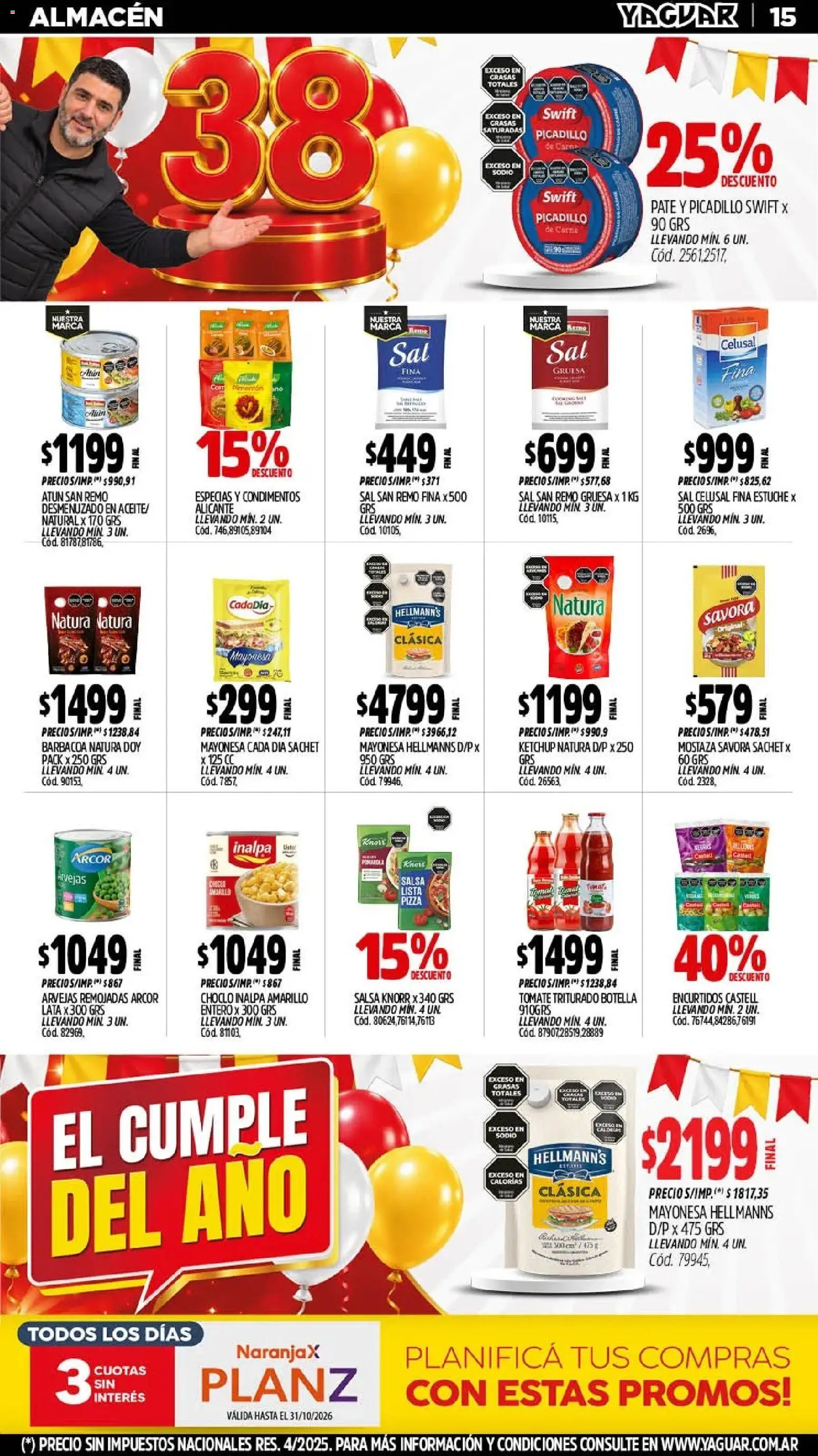 Vista previa del folleto de la tienda Yaguar válido desde el 05/10/2026 