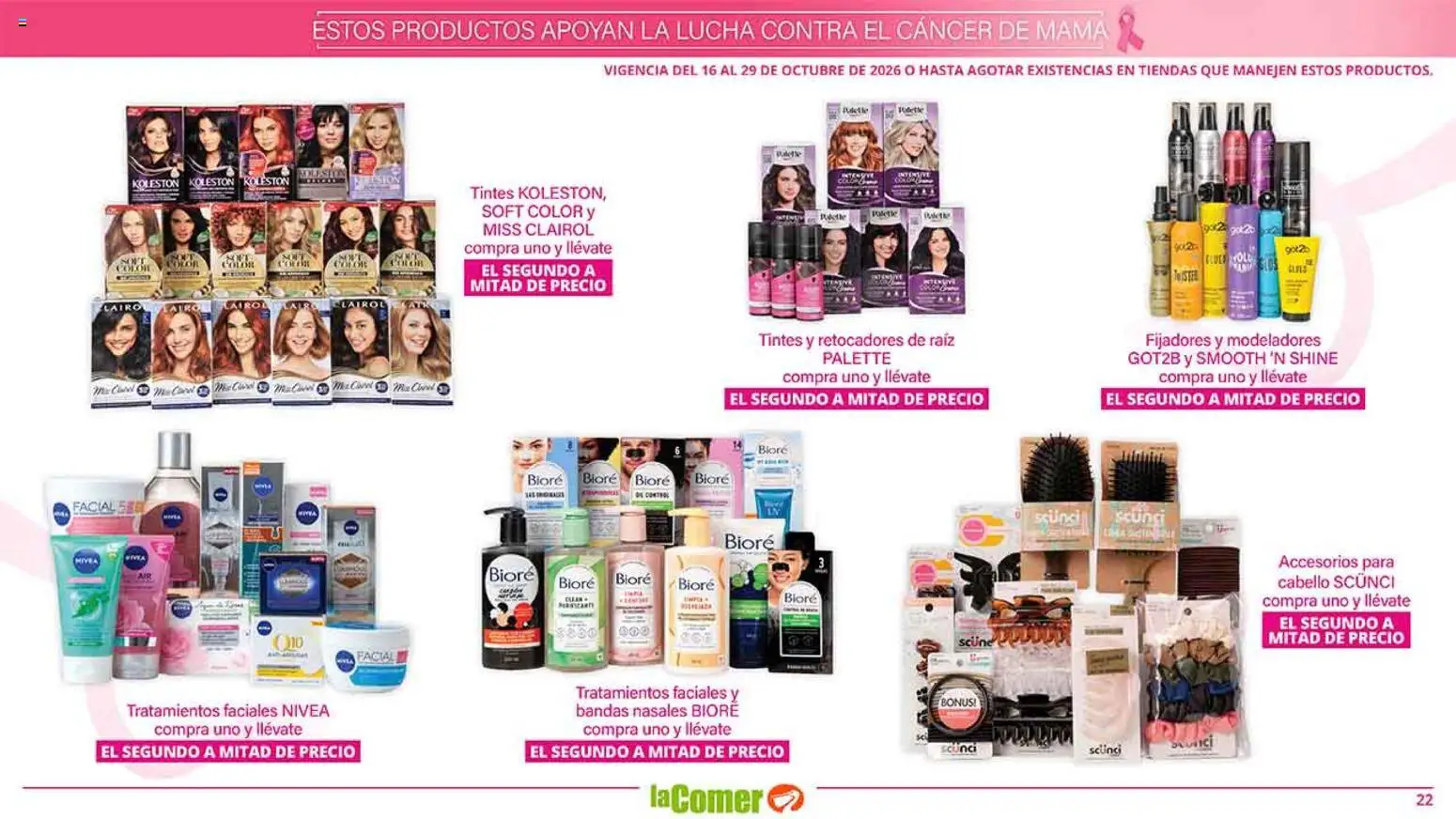 Vista previa las ofertas de la tienda La Comer - La Comer folleto es la tienda rosa desde el 16/10/2026 