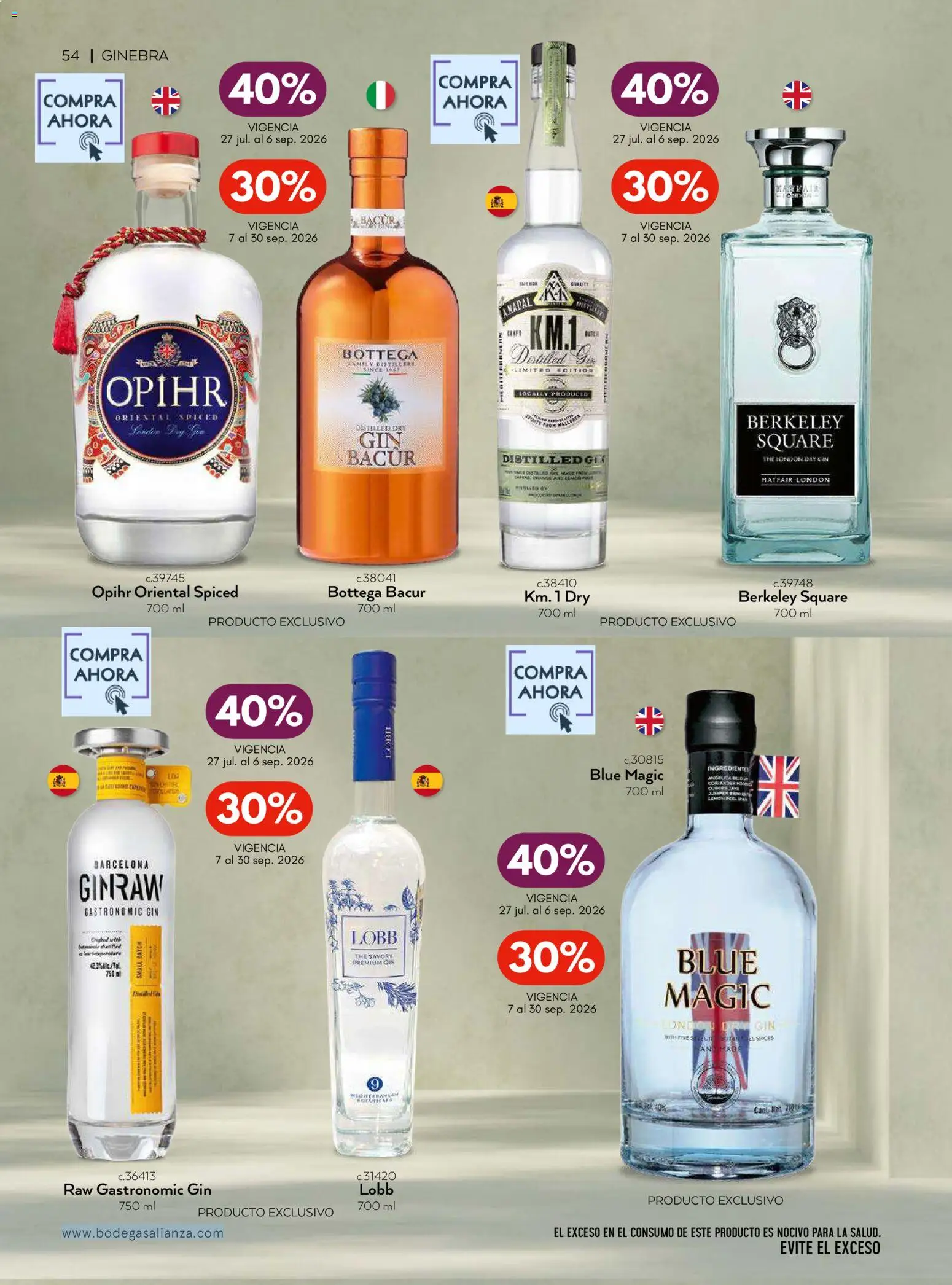 Vista previa las ofertas de la tienda Bodegas Alianza - Bodegas Alianza catálogo desde el 01/07/2026 