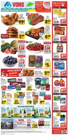 Ad Preview of Vons Vons Weekly Ad from 07/08/2026